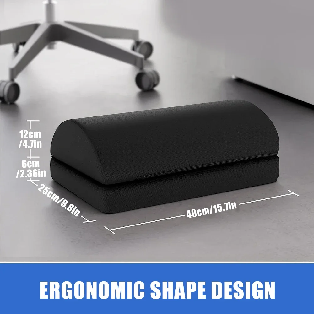 Ergonomic Feet Pillow Relaxing Cushion Support Foot Rest Under Desk Feet Stool for Home Office Computer Work Foot Rest Cushion