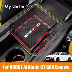 For New DODGE Attitude GT GAC Empow 2024 2025 Car Container Center Armrest Storage Box Armrest Container Box Plastic Accessories