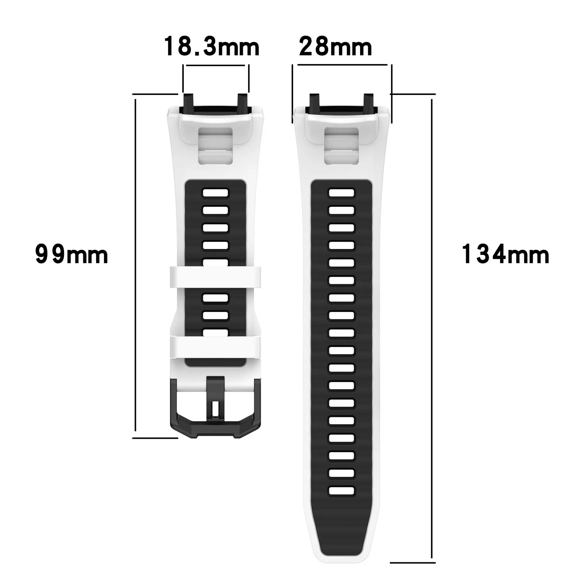 스마트 워치용 오리지널 실리콘 스트랩, Amazfit T-REX 3 스트랩, Amazfit T Rex 3 밴드 스트랩 액세서리, REX3