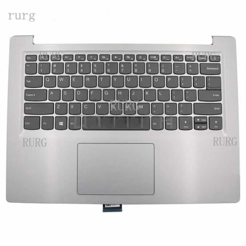 

L New For Lenovo S145-14 S145-14IWL S145-14API Palmrest Upper Case with Keyboard