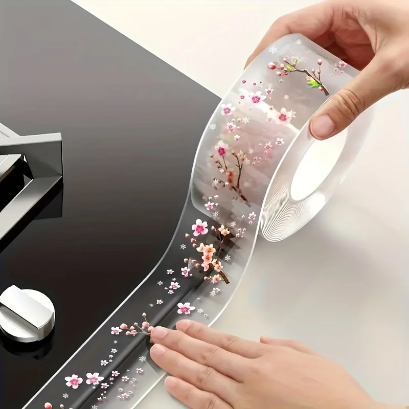 1 Roll 118.11inch Kitchen Seam Sealing Waterproof And Mildew Proof Stove Edge Sealing Water Strip - Perfect For Sink Toilet Edg