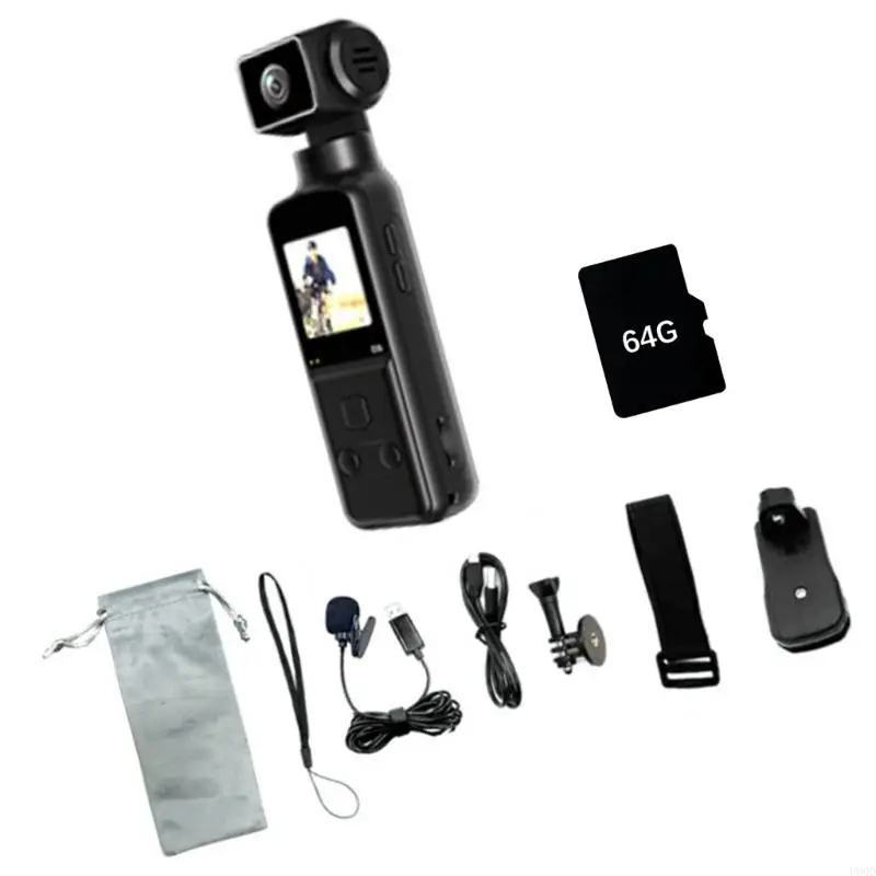 كاميرا الحركة Mini WIFI Enable5K الجديدة لعام 2025 مع عدسة قابلة للتعديل بزاوية 270 درجة للتسجيل في الهواء الطلق #1