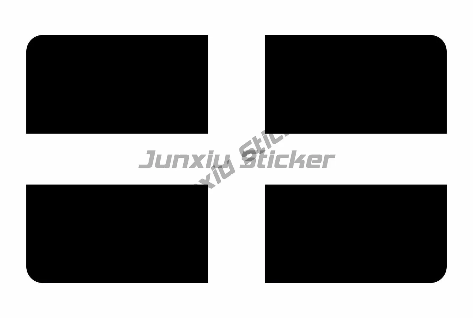 

CORNWALL EMBLEM FLAG VINYL STICKERS CAR VAN TRUCK TAXI LORRY