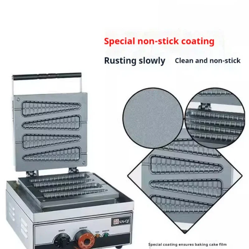 ไฟฟ้า Lolly เครื่องทําวาฟเฟิลมัฟฟิน Baker ขายร้อนเครื่องทําวาฟเฟิล