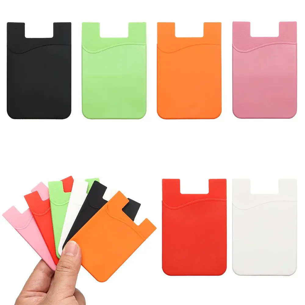 Fashion Women Cellphone Accessories ID Card Holder Wallet Case Cell Phone Holder Business Credit Pocket