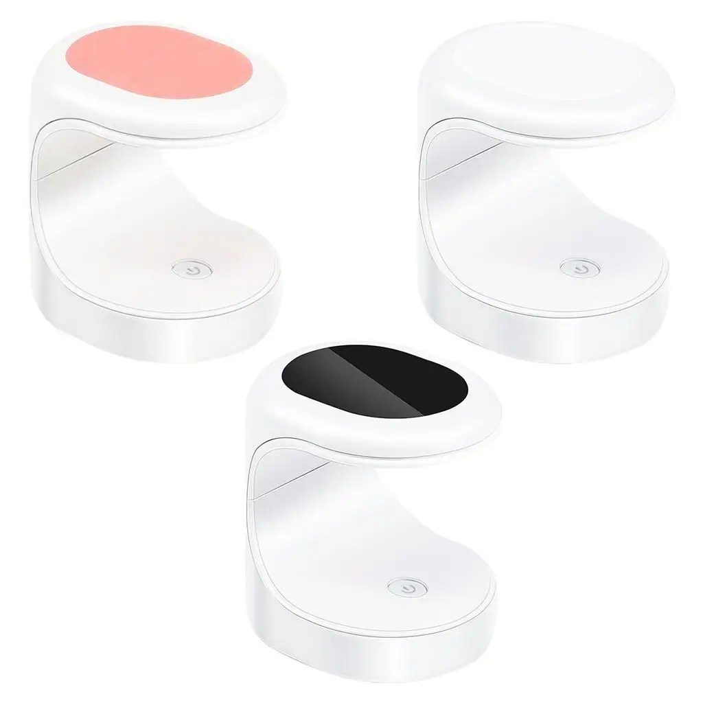 Smart Sensor Mini LED Nail Lamp Fast Curing Gel Polish Dryer Portable Manicure Light with USB Cable for Home Salon Pedicure Nail 5