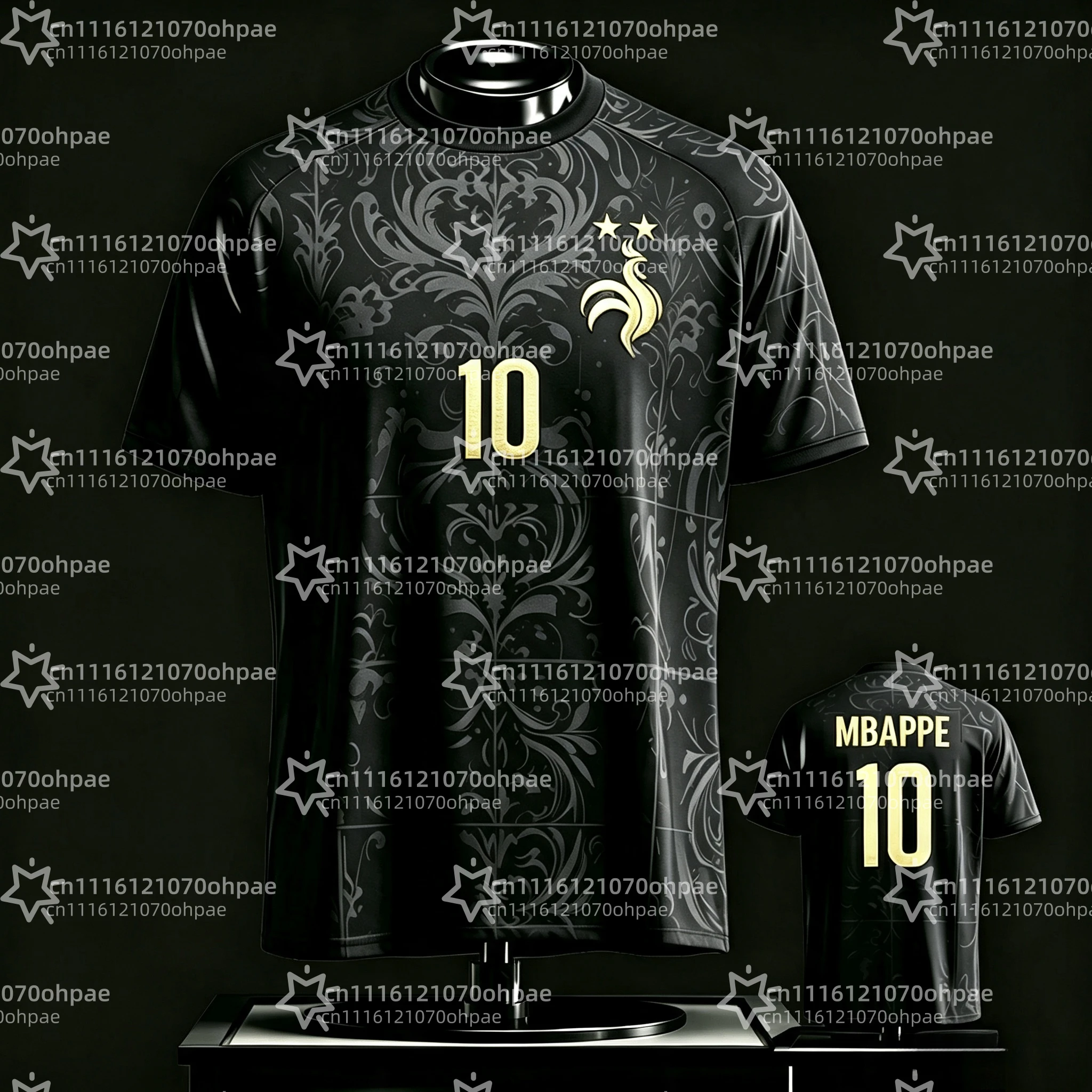 2026 summer France Fan Edition Jersey_T-Shirt_ Mbappé #10, Dembélé #7 — Kids, Adults, Men, Women, Sports & Casual Tops Sports