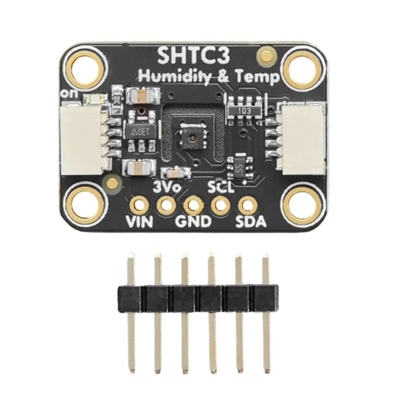 [B24B!】 SHTC3 Digital Temperature& Humidity Sensor Module High-Precision For STEMMA QT/Qwiic Systems