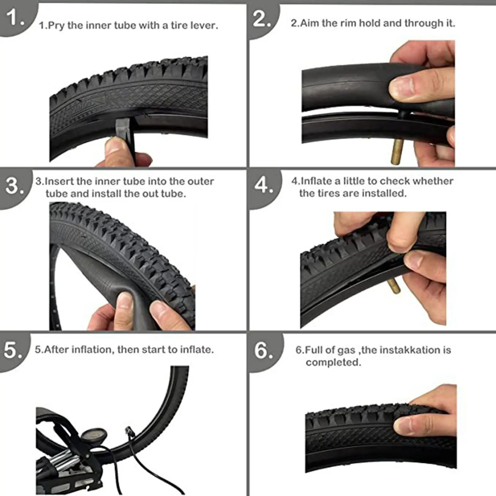 

Mountain Bike Tire soft Tractive Force ADAPT Various Road Conditions for Sport Road