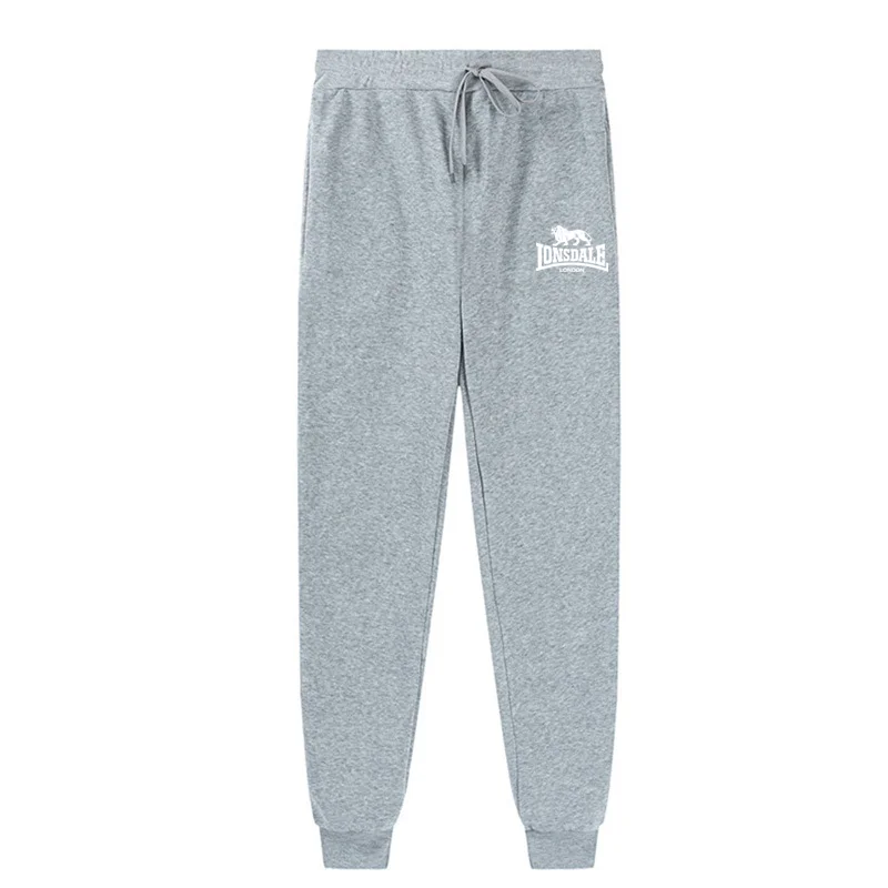 LONSDALE Pantalones para Hombre Otoño e Invierno Nuevos Pantalones Casuales para Hombre Suéter Deportivo para Correr Pantalones Harajuku Street Wear