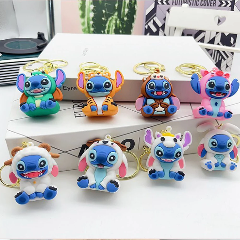 

New High Quality Stitch Cave Fun Blind Box Cute Pendant Trendy Toy Surprise Toy Keychain Kids Birthday Gift Boys Girls