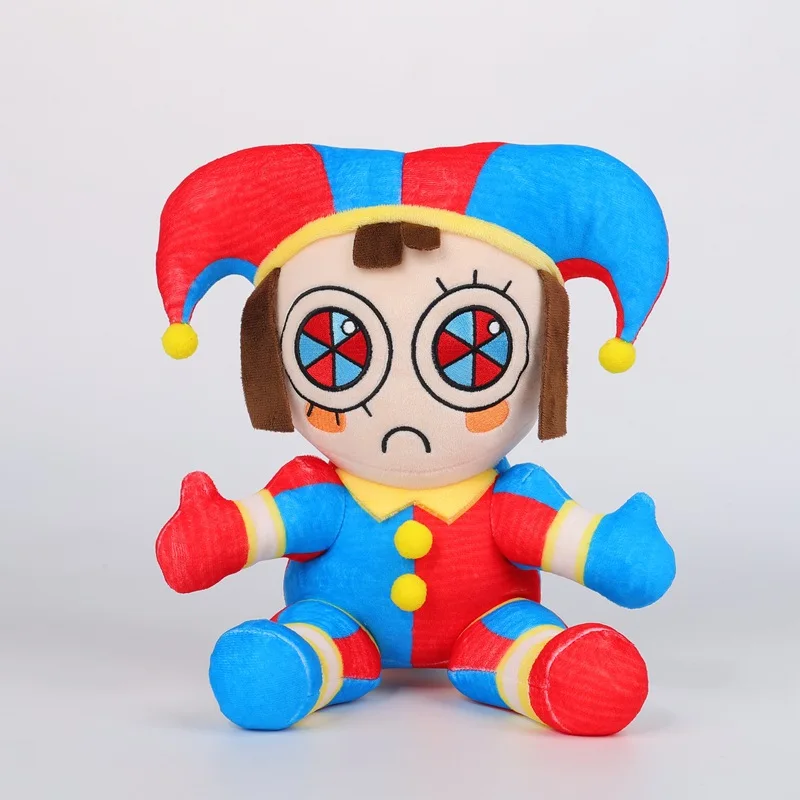 El increíble circo Digital de peluche de dibujos animados juguetes de peluche teatro conejo muñeca juguetes de peluche niños regalos de Navidad para