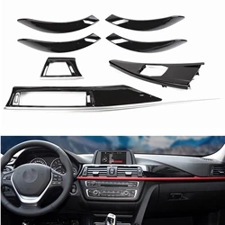 Interior Dashboard Center Console Cover Trim Dash Panel Decoractive For BMW 3 4 Series F30 F31 3GT F34 F32 F36 M Sport 2013-2019