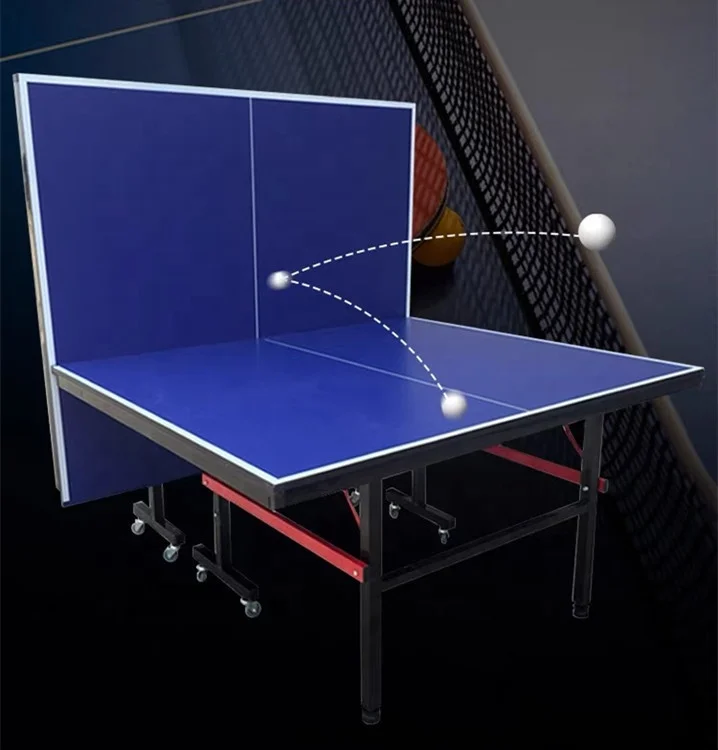 Professionele competitie Internationale standaardformaat Klaptafel/tafel Tennistafel Indoor Opvouwbare gevouwen pingpong t