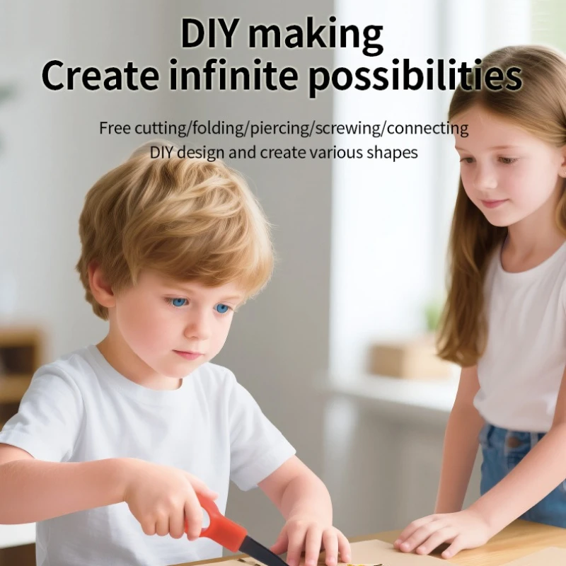For Family And Team Building Activities Cardboard Construction Kit for Kids with Cutter And Tool Box Ideal