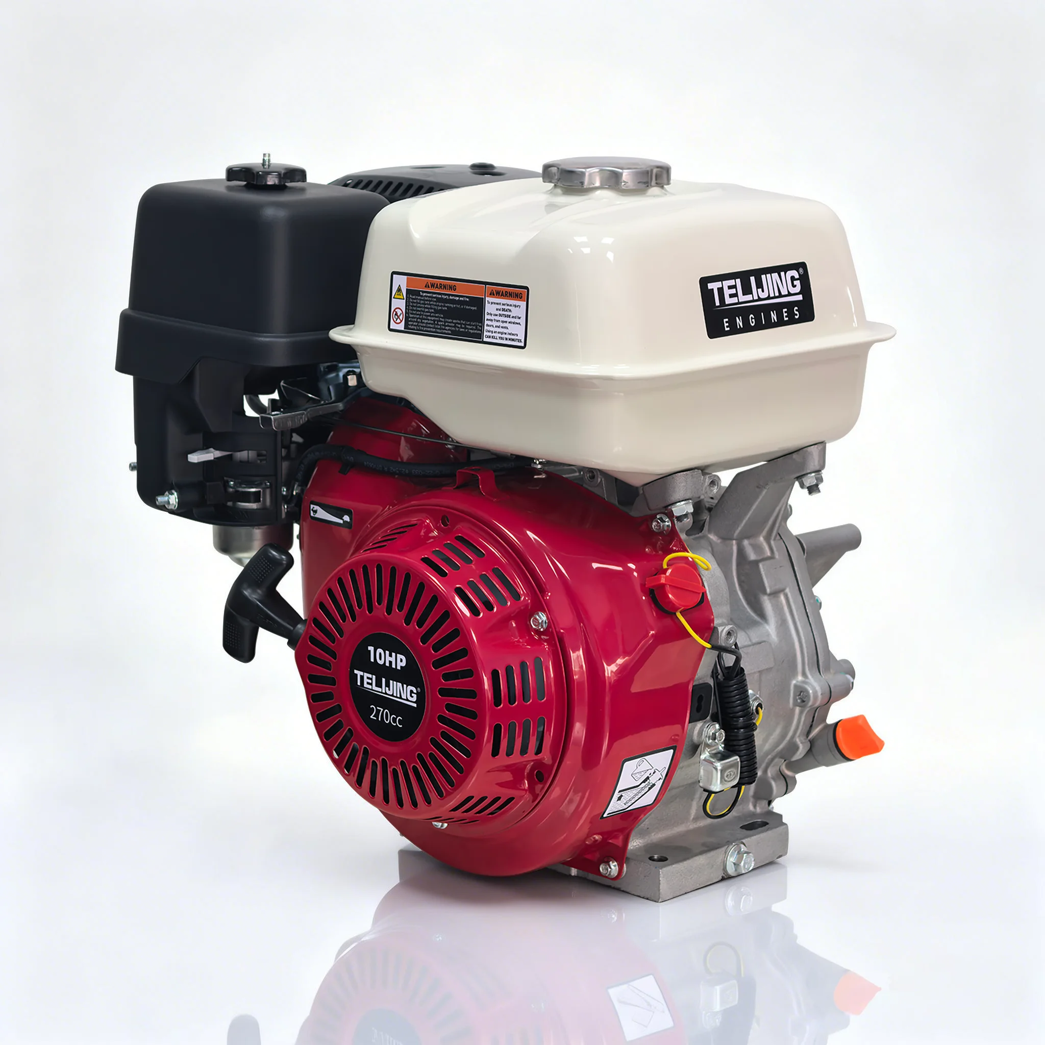 Versatile 270cc 10HP OHV Single Cylinder PowerEngine 1/2 Speed Reducer for Rotary Tillers / Farm Cultivation Equipment