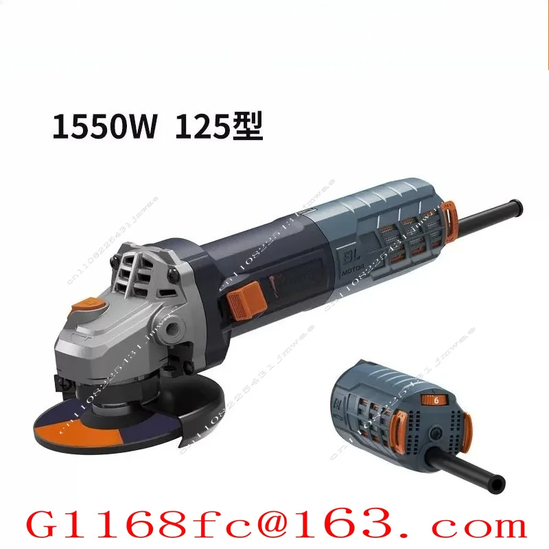 1313T Brushless Speed Regulation Angle Grinder Universal Grinder AC Cutting Machine Power Tool 220V