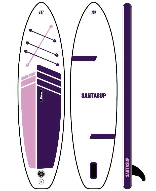 Rundes aufblasbares Stand-Up-Paddle-Board SUP-Board