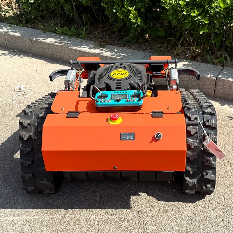 Customized  Zero Turn Robot Lawn Mower Remote Control Flail Lawn Mower and Shrub Cutter