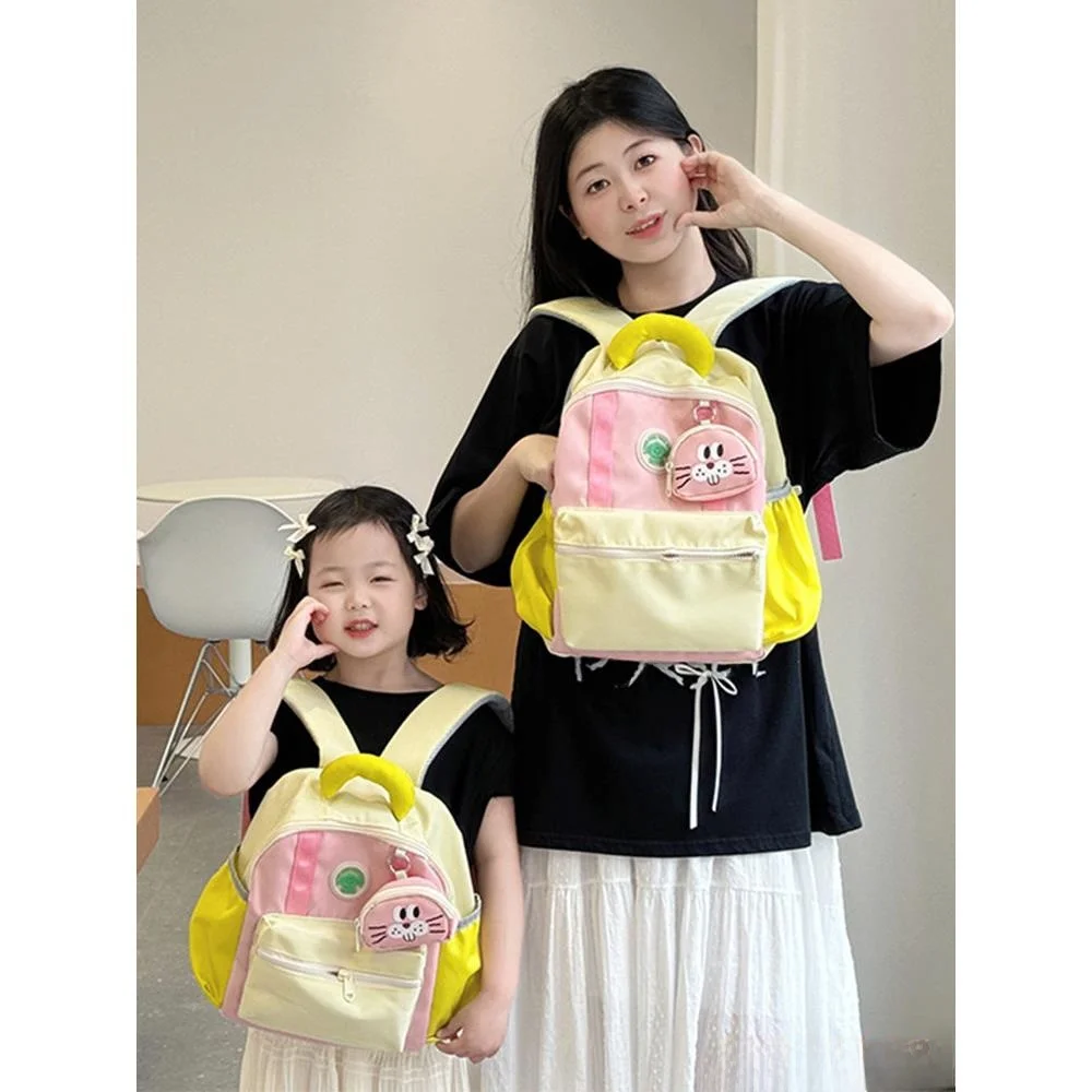 

Preschool Bapa for Girls 3-6 Years Old Elementary School Students Dual oulder Bag Children's Bookbag alley Brand