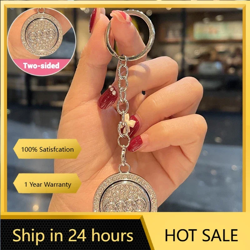 

2025 Горячий брелок с алмазными эмблемами автомобиля, брелок из сплава, подвески для Audi Q3 Q5 Q8 Q7 Sline C5 C8 A4 B6 B7 B8 B9 TT S6 A1 A4 Ac