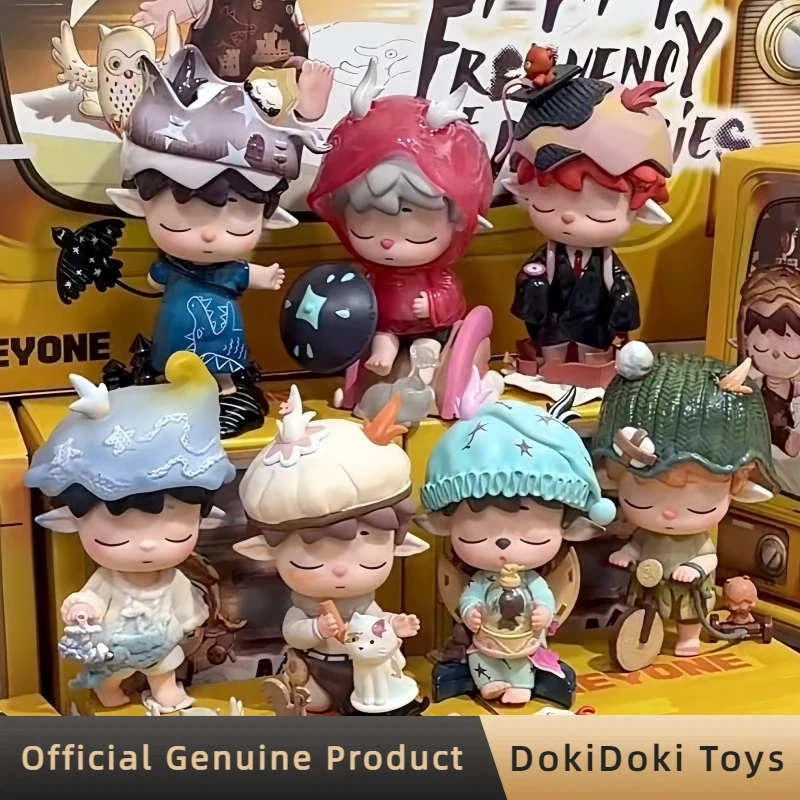 Genuine Mimi Frequency Of Memories Series Blind Box Figure Trendy Toys Cute Desk Ornament Anime Figure Mystery Box Collect Gifts