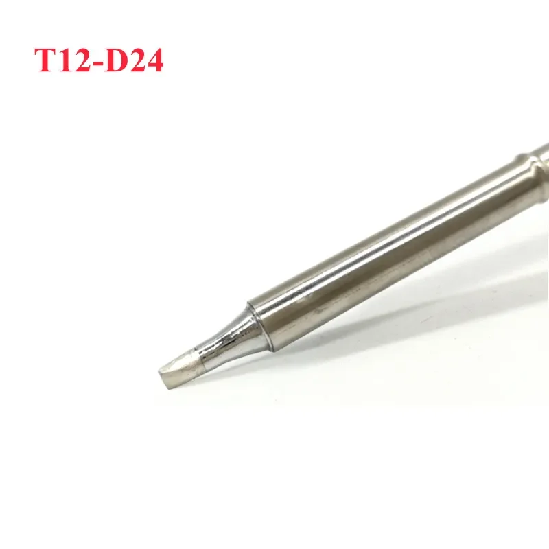 T12-D24 D52 Shape D series Welding iron tips for FX9501/951/907 T12 Handle OLED&STC-LED T12 Soldering station 7s melt tin