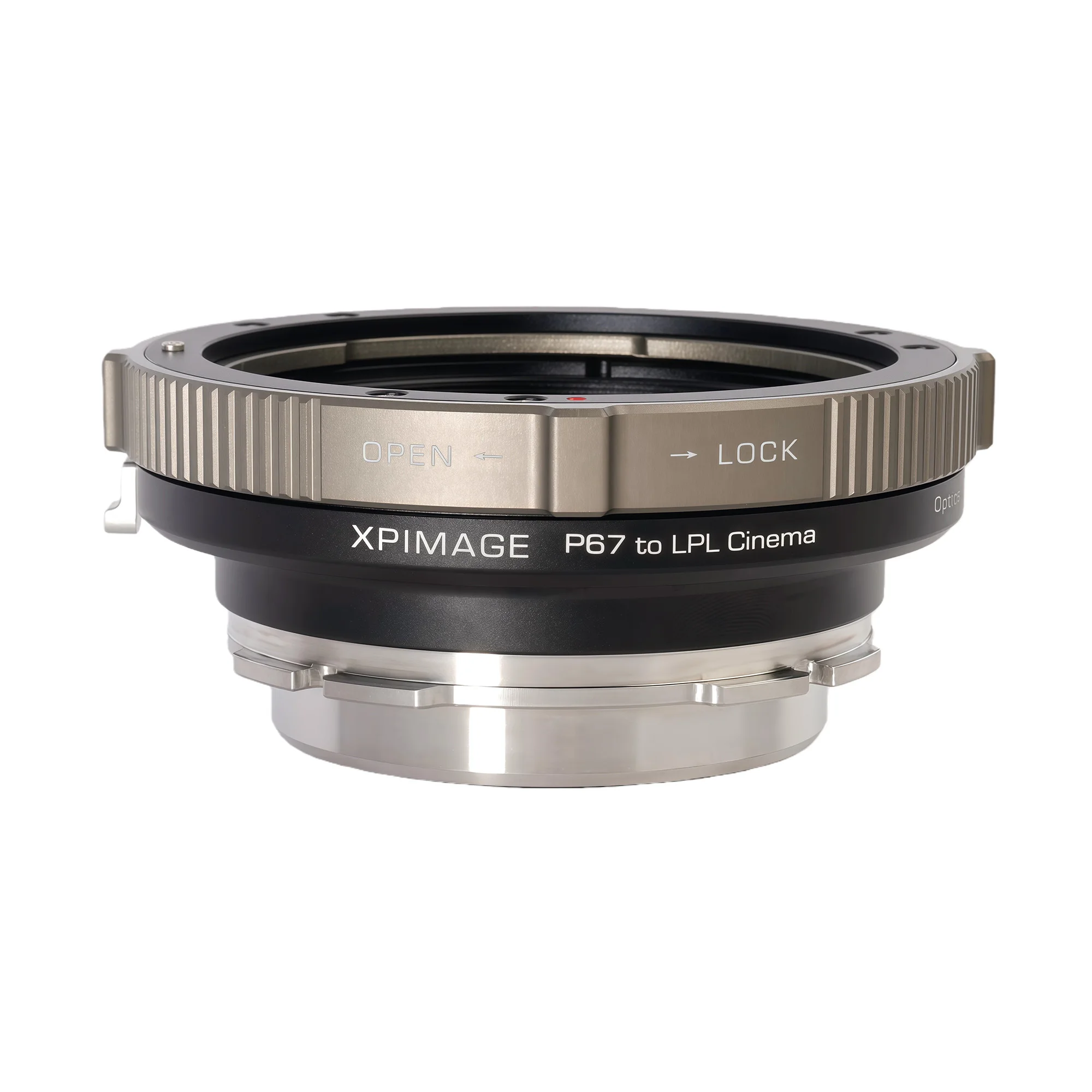 XPIMAGE Speed Booster 0.71X  Optical Focal Reducer Lens Mount Adapter for Pentax 67 P67 Lens to ARRI LPL Cinema Camera Camcorder