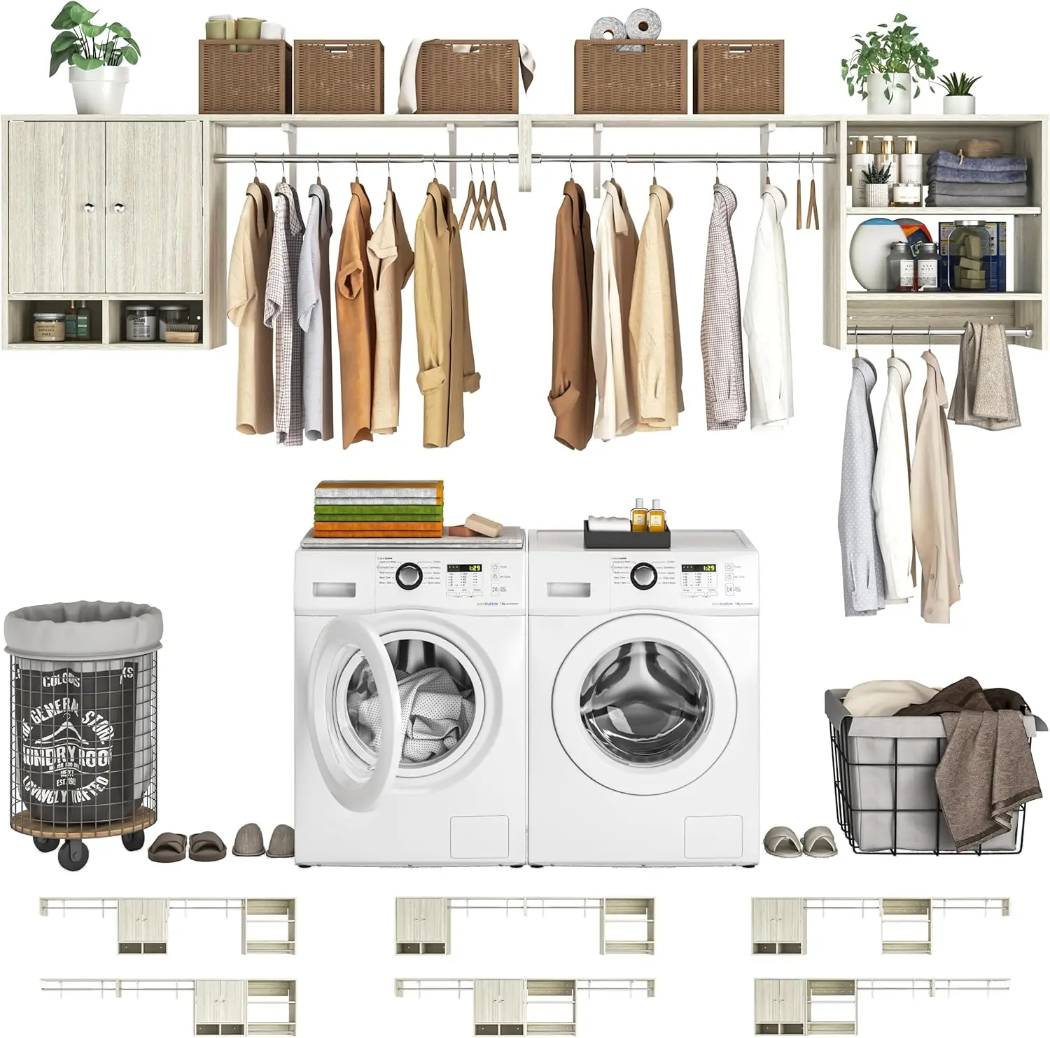 Over Washer And Dry…