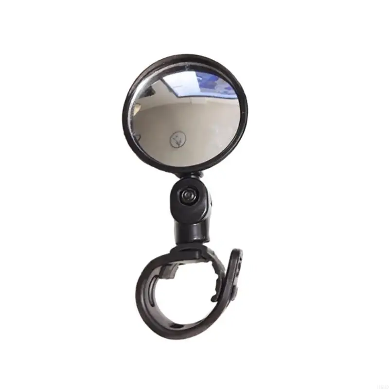 Bike Rear View Glasses Flexible 360 Degree Rotatable Safety Rear View Glass Sets 