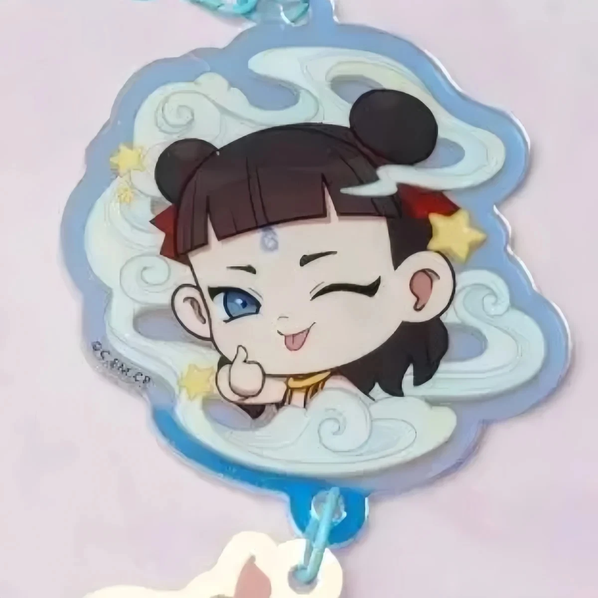 Nezha 2 Nezha Conquers The Dragon King Jiejie Beast Metal Magnetic Refrigerator Sticker Keychain Twisting Egg Machine Cultural