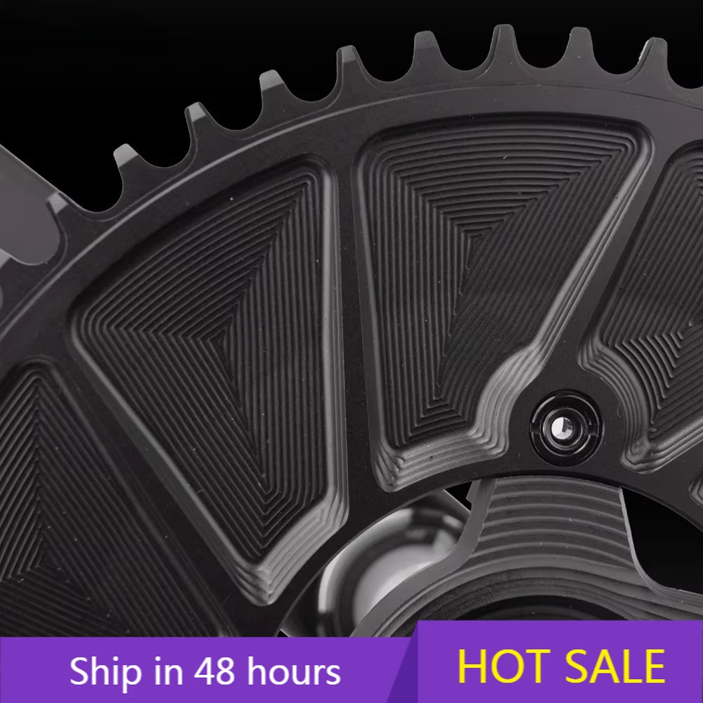 

POWER LEAP SeeMore Road Bike Chainring 110 BCD Chainring 4Hole 56/58T Chainwheel Track Chainrings Superlight Bicycle Chain Wheel