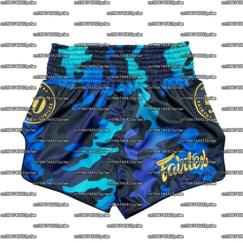 

2026 3D Printed Boxing Shorts, MMA Shorts Man Women Child Combat Training MMA Clothing Fight Kickboxing Shorts Muay Thai Pants