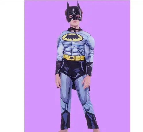 ชุดคอสเพลย์อนิเมะ ซูเปอร์ฮีโร่ ชุดฮาโลวีนสำหรับเด็ก ชุดจั๊มสูทกล้ามเนื้อ ชุดแฟนซีงานคาร์นิวัล ชุดปาร์ตี้