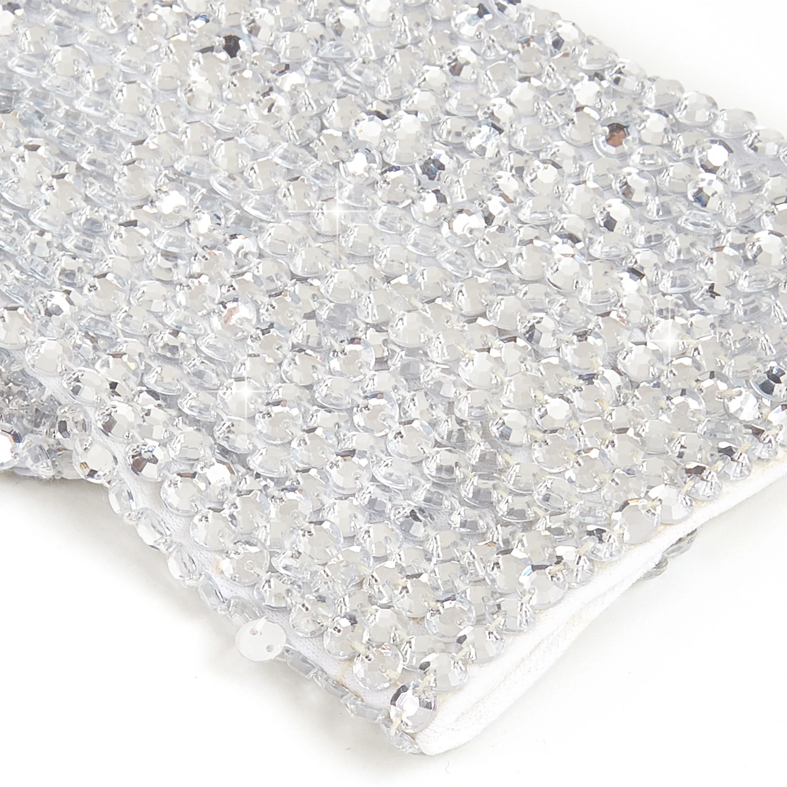 Billie Jean Classico MJ Michael Jackson Strass Ultimate Collection Guanto Di Cristallo Fatti A Mano 100% Singolo Lato