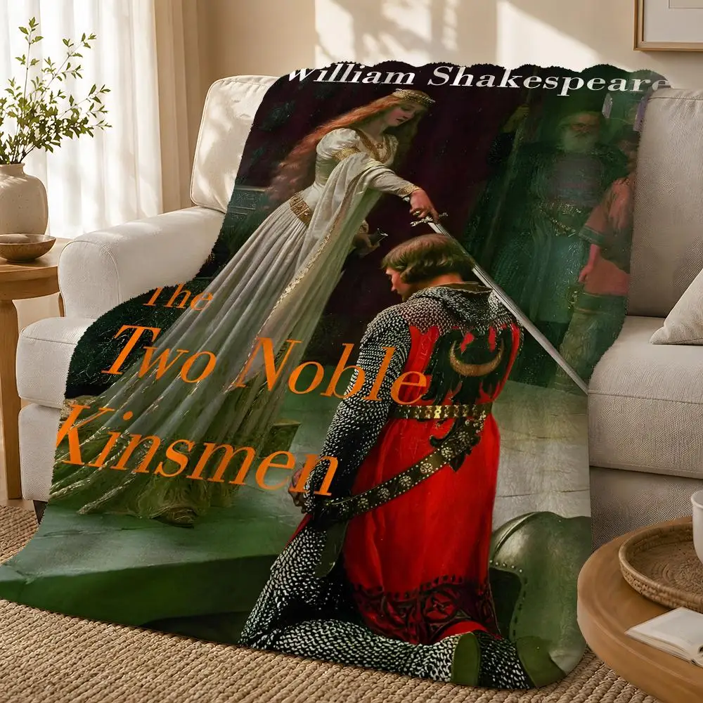 The Two Noble Kinsmen Throw 1pc Flannel Blanket Soft Lightweight Warm Cozy For Bedroom Sofa Bed