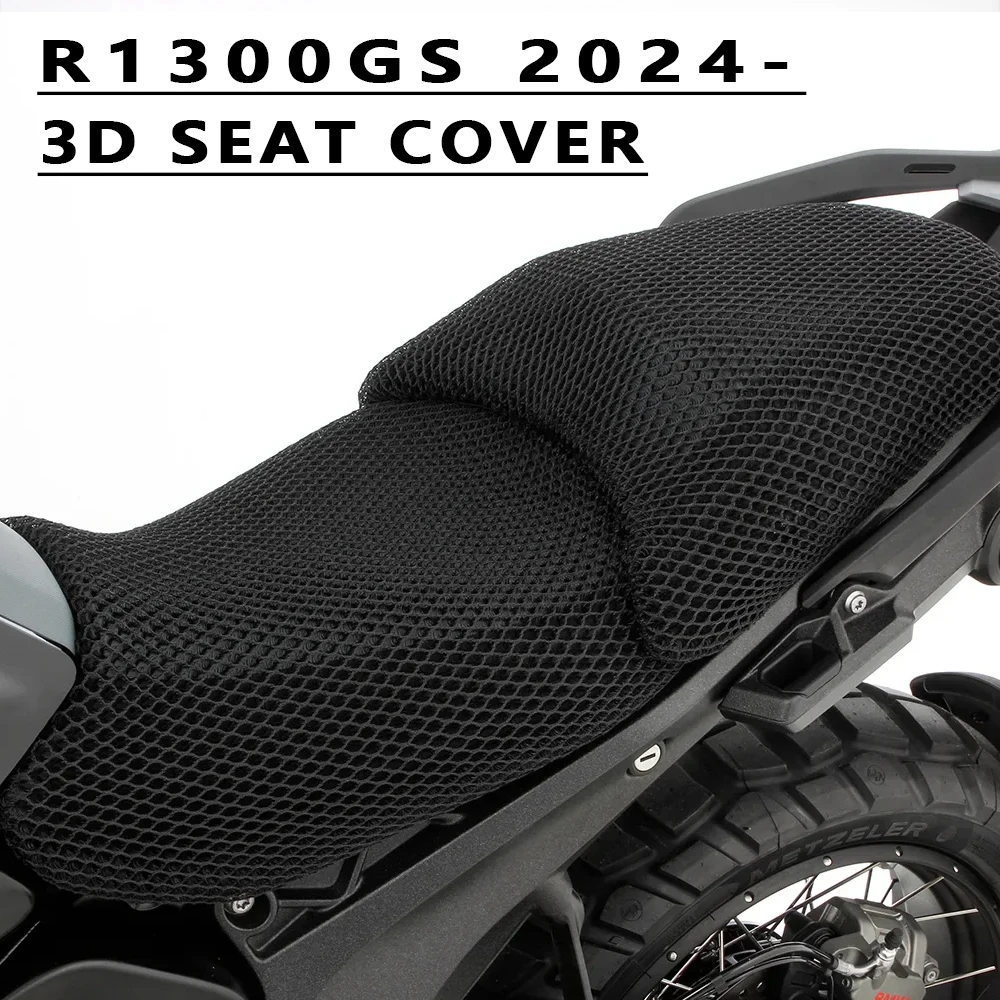 

2024 R 1300GS Motorcycle Accessories 3D Nylon Seat Cover Airflow Seat Protector Pad For BMW R 1300 GS R1300GS 2024