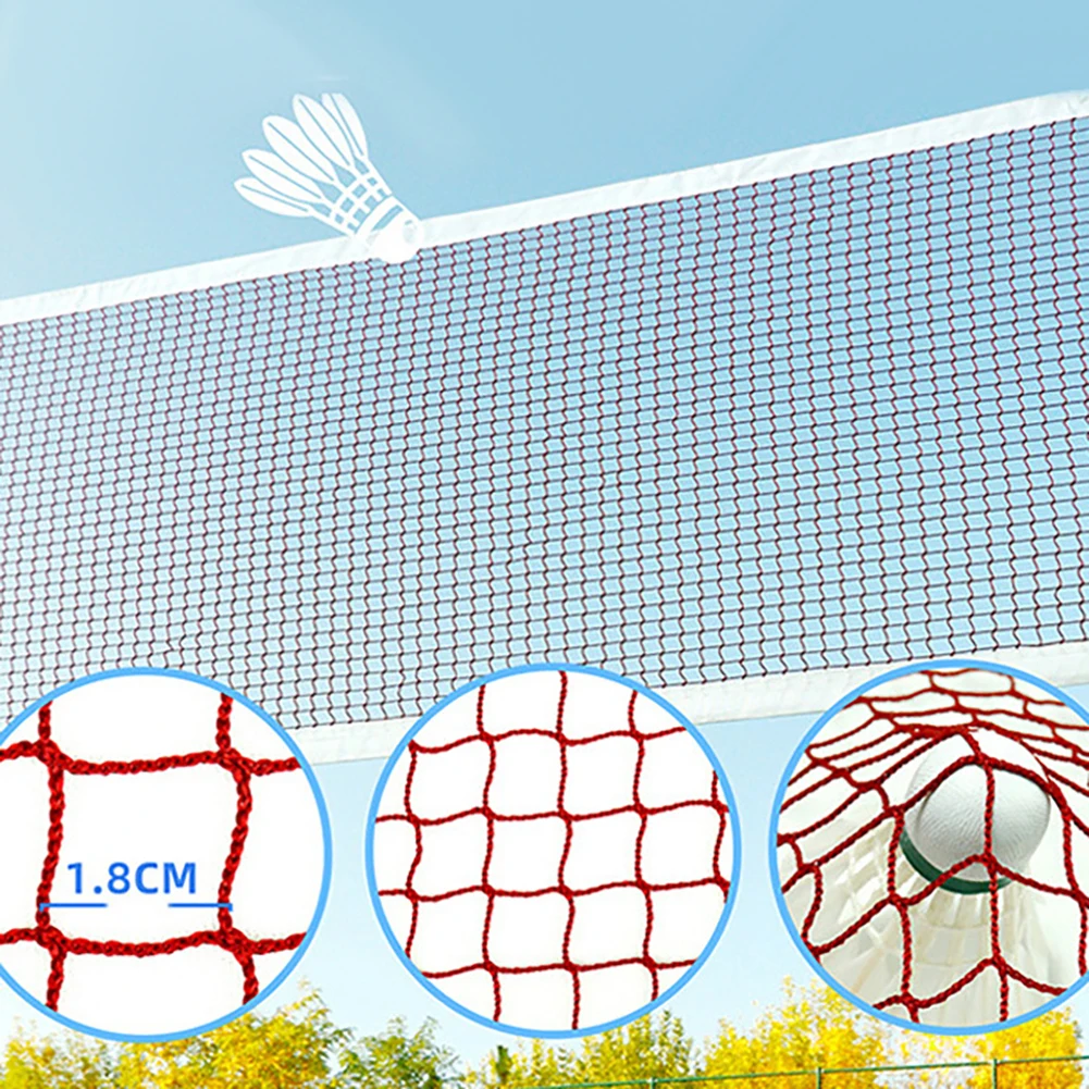 Badminton Portable Replacement Net, Outdoor Volleyball Badminton Net, For Backyard Beach Schoolyard Grown-ups Kids