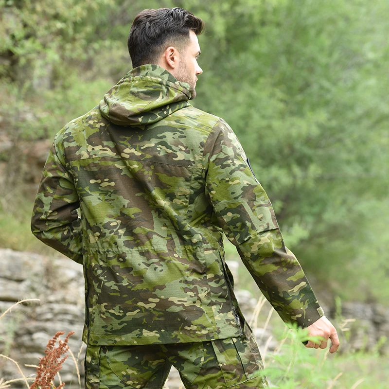 Uniforme de combate G3 táctico Airsoft – Chaqueta con capucha y pants - imagen 5