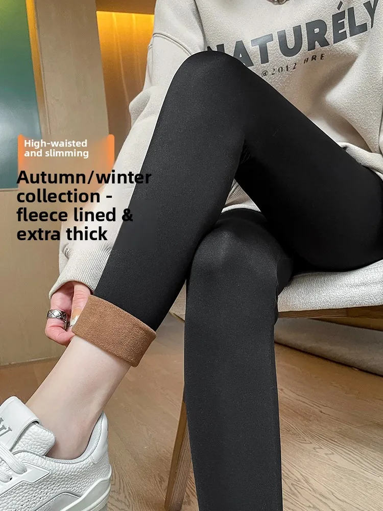 

Женские зимние брюки для йоги с высокой талией, утягивающие, из флиса, удобные, эластичные, модные, для занятий спортом