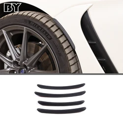 For Subaru BRZ 2022 ABS Black Car Bumper Fender Flare Mud Flap Splash Guards Wheel Eyebrow Lip Accessories
