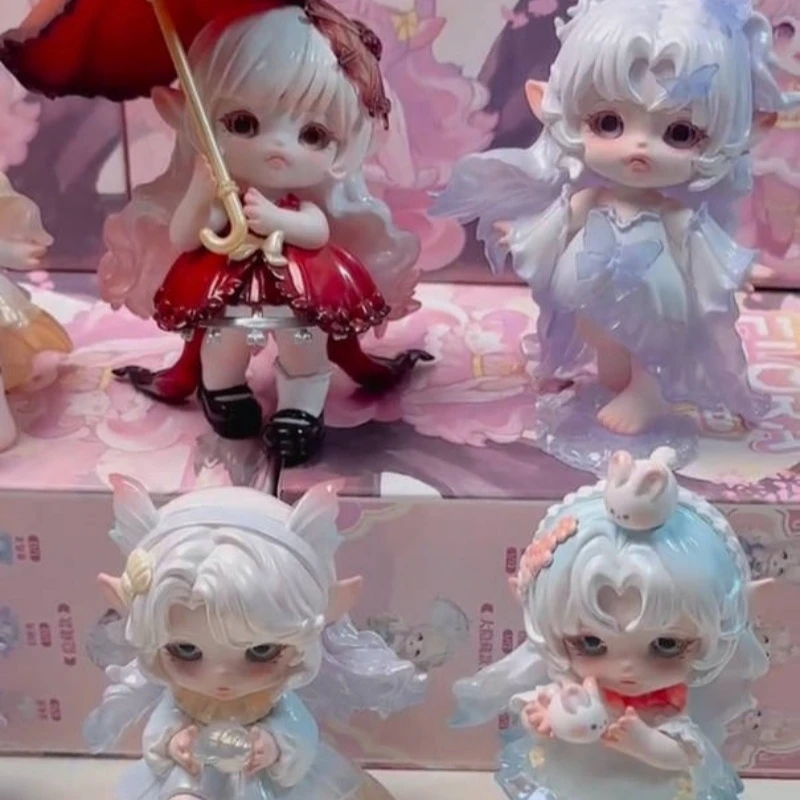 

FLORA JOURNEY TO THE WEST DREAM Серия Слепая коробка Милая девушка Орнамент FLORA Mystery Box Фигурка Украшение Креативные подарки на день рождения