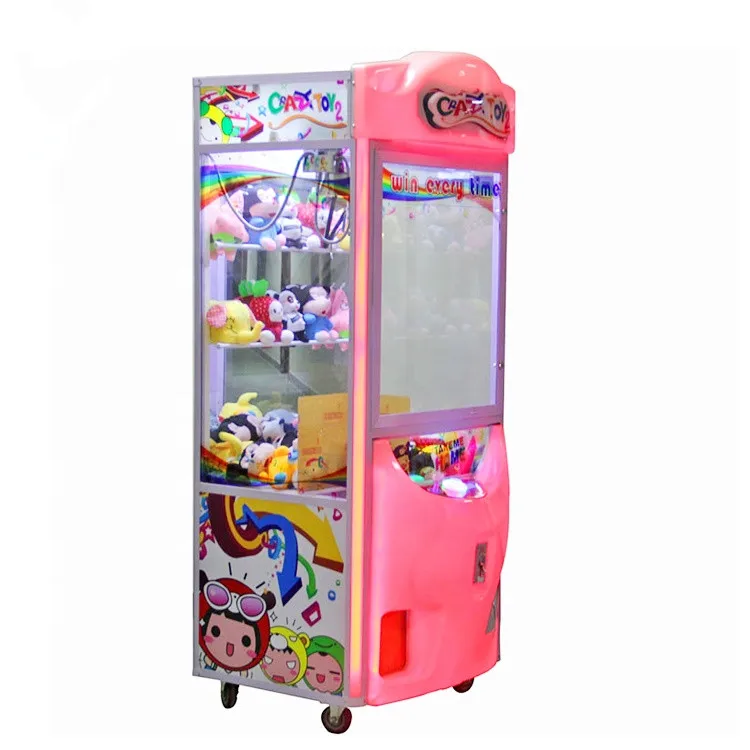 Coin Pusher Game Machine Arcade Claw Crane Doll Machine, Claw Machine