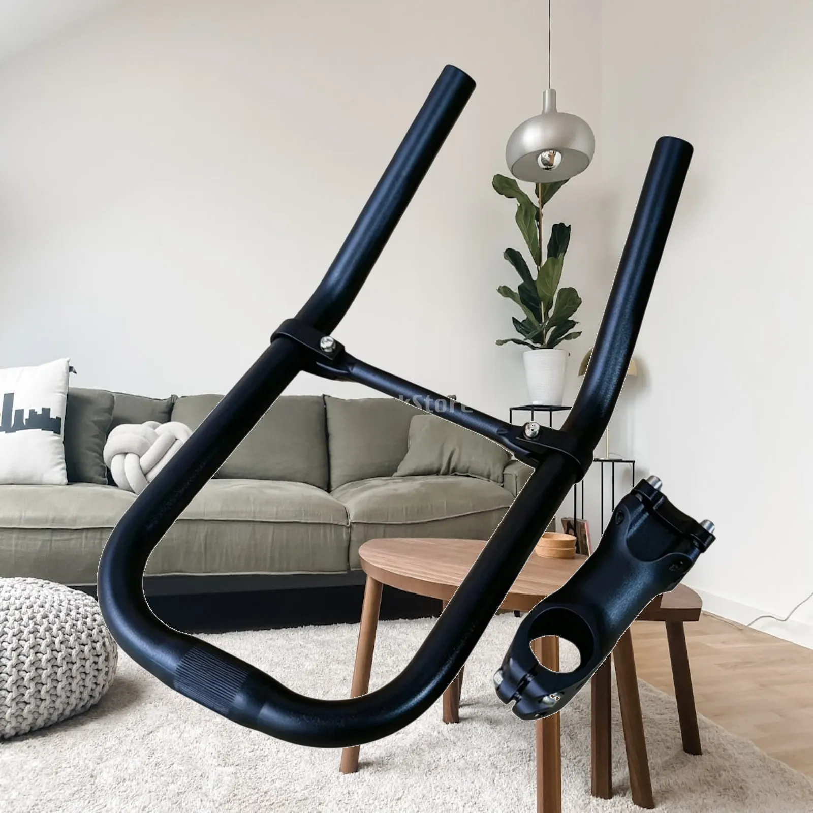 

Bicycle Rest Bullhorn Handlebar Drop Bar Easy Installation Lightweight Stable Comfortable Fittings Component Aluminum Alloy