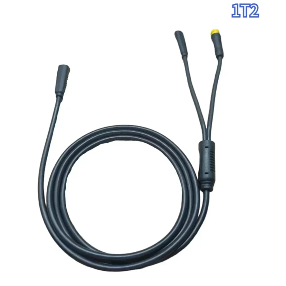 Convenient 1T1 and 1T2 Connector Ebike Motor Display Extended Cable for Bafang M410 M500 M510 M800 M820 M560