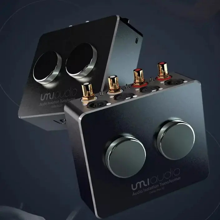 

UMI Pomo alloy audio cow transformer 1:1 isolation filtering passive front stage digital acoustic nemesis 1:3 boost