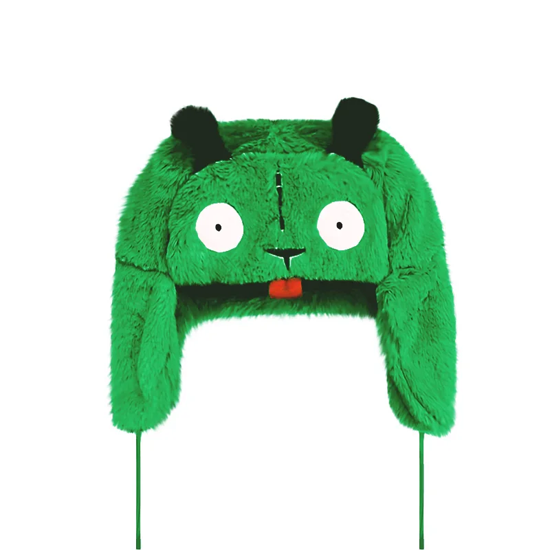 

Зимняя теплая вязаная шапка унисекс в стиле Y2K Harajuku с узором, в наличии, для рок- и хип-хоп стиля, уличная мода, бини