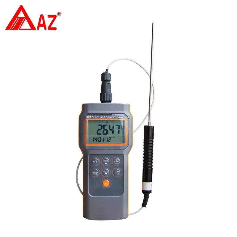 Hengxin AZ8821 handheld high-precision platinum resistance food thermometer PT100 thermal platinum resistance AZ8891