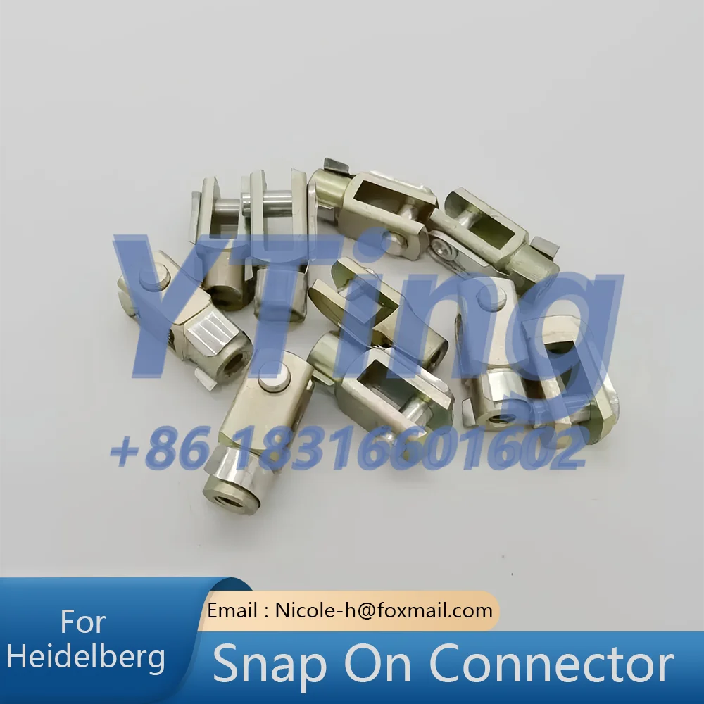 

Комплектующие для печатных машин Heidelberg: цилиндрические соединения, Y-образные фиксированные соединители типа «застежка»