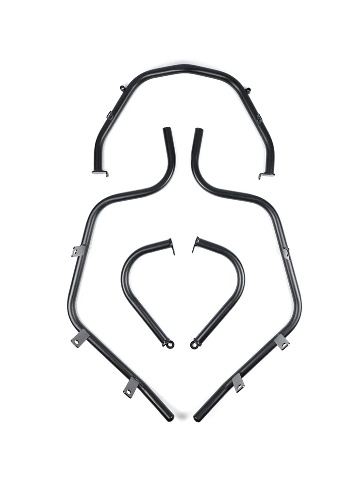

For HONDA ADV150 2019-2022 Black Engine Guard Anti-Crash Bar Protector
